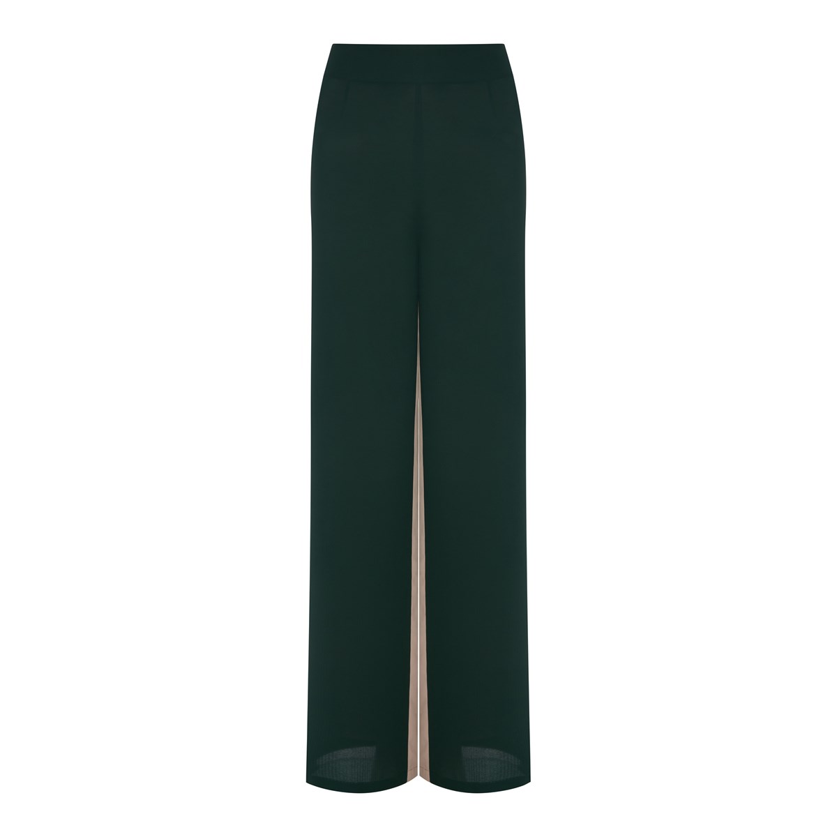 Темно-зеленые шифоновые брюки SOL SELIVANOVA OLGA — купить винтернет-магазине lio
